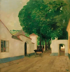 Einfahrt zum Gutshof